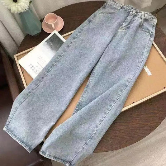 Women's Light Wash High Street Baggy Jeans | Great voor Casual Dagen