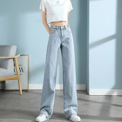 Women's Trendy Wide Leg High Waist Jeans | Great for All Seasons