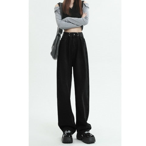 Women's Trendy Wide Leg High Waist Jeans | Great for All Seasons