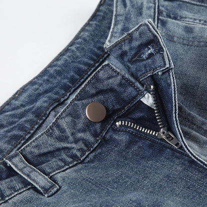 Y2K Low Waisted Washed Flare Jeans Korean Streetwear Blue Slim Fit Denim Pants Fashion Lady Casual Boot Cut Trousers