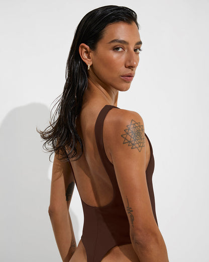 Betty Suit *Thong - Cold Brew
