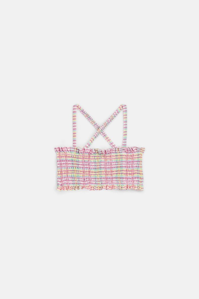 Akane Bikini Set in Pink Island Checks