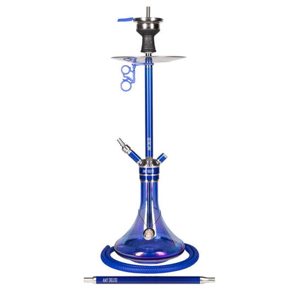 Amy Carbonica Force R Hookah (SS21.01) - Blue-Blue Base