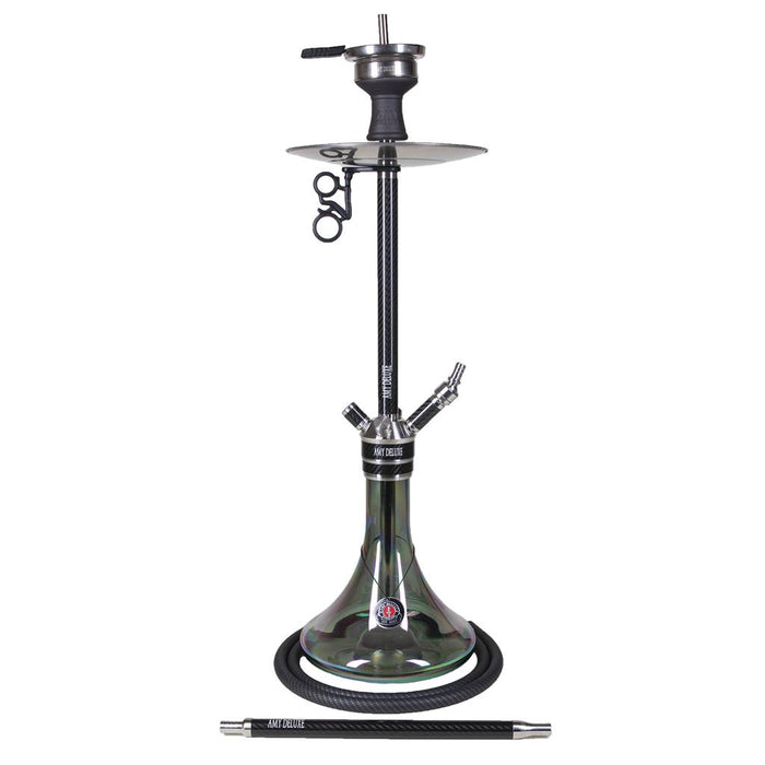Amy Carbonica Force R Hookah (SS21.01) - Black-Black Base