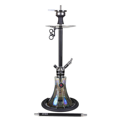 Amy Carbonica Pride R Hookah (SS22.01) - Black-Black Base