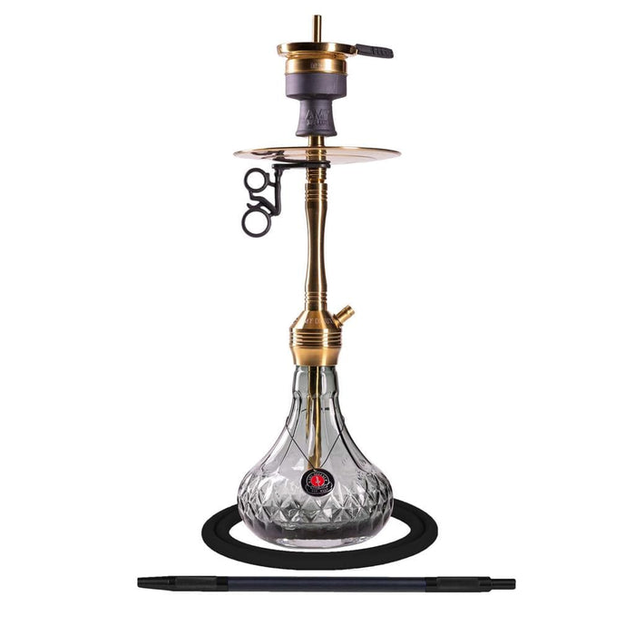 Amy Xpress Fame S Hookah - Gold-Black Base
