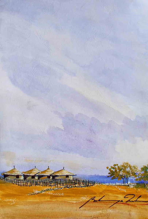 Martin Bulinya | Kenya |  B-622 |  Original  |  True African Art .com