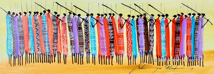Martin Bulinya | Kenya | “B-639” | Original | True African Art .com