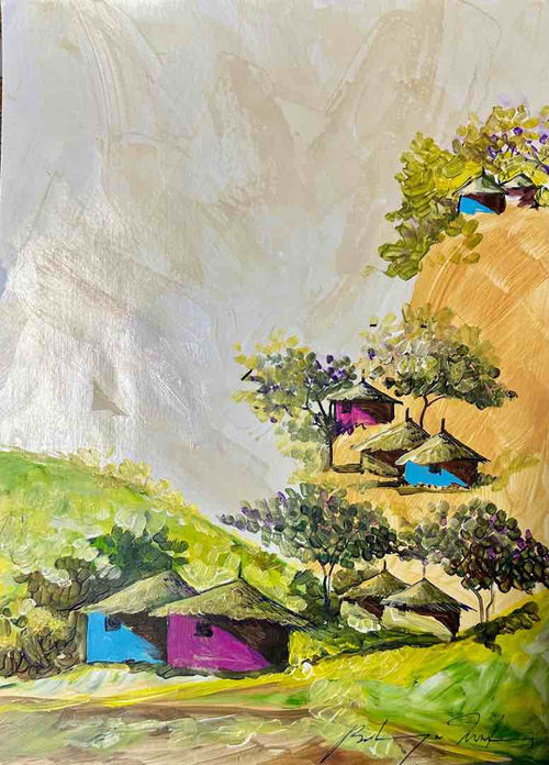Martin Bulinya | Kenya | B-653 | Original | True African Art .com