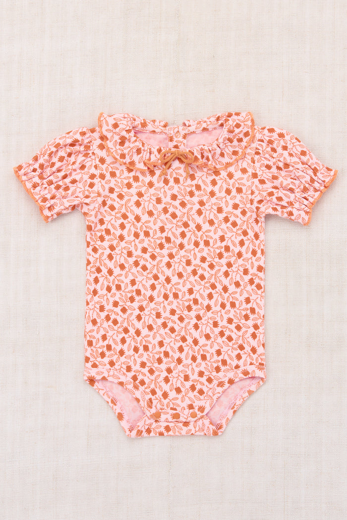 Baby Patricia Onesie in Aura Lisse Fields