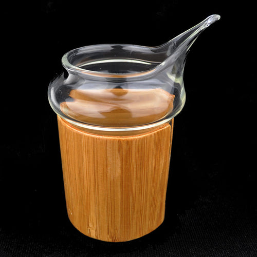 Bamboo and Glass Cha Hai for Gong Fu Cha * 250ml | Yunnan Sourcing Tea Shop