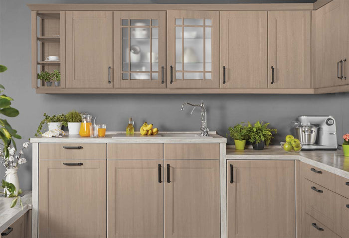 Retique It Bare Wood Kit (Large) for interior kitchen cabinets with matte finish and top coat, stain not included, natural wood look