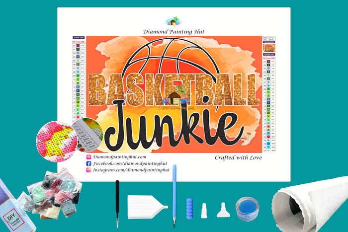 Basketball Junkie Diamond Painting