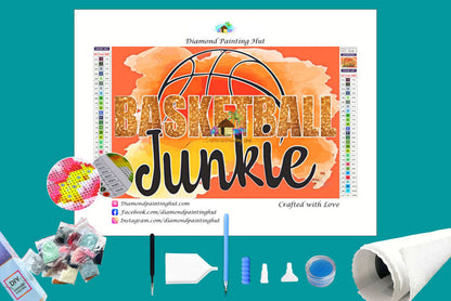 Basketball Junkie Diamond Painting