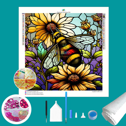Bee Crystal Diamond Painting
