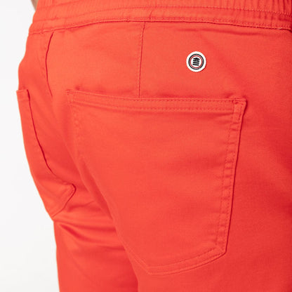 Bermuda taille élastique orange PLAY