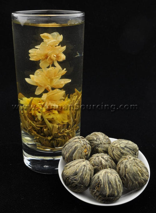 Blooming Tea Balls "Oriental Beauty" Hand Crafted Flowering Tea | Yunnan Sourcing Tea Shop