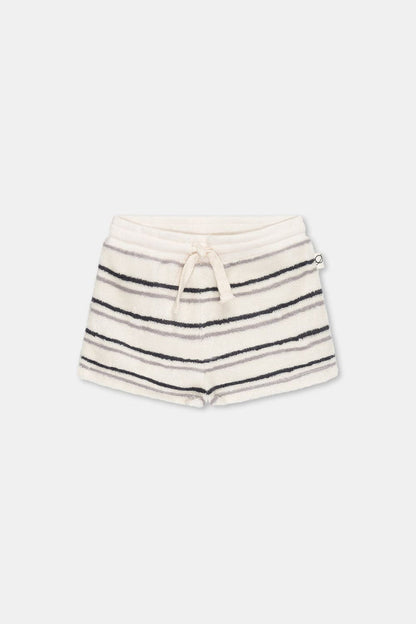Boris Shorts in Grey/Anthracite Stripes
