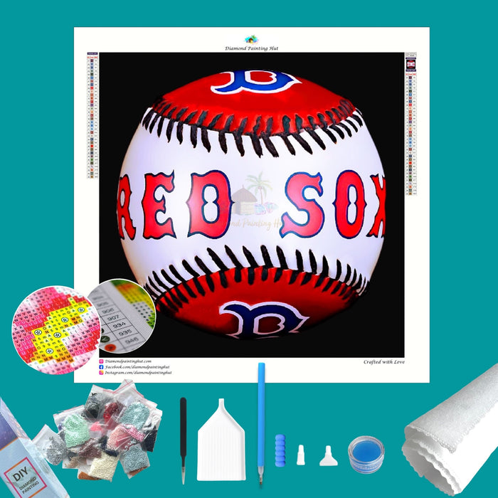 Boston Red Sox MLB Diamond Painting-Diamond Painting Hut