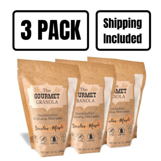 Gourmet Granola Bourbon Maple 3 Pack