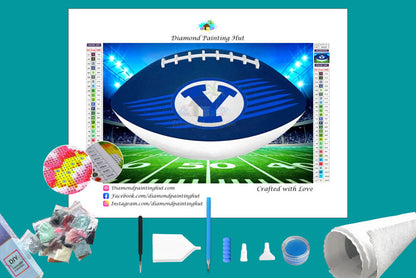 BYU Cougars Diamond Painting-Diamond Painting Hut