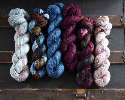 Destination Yarn fingering weight yarn Cakepalooza 2022 FULL SKEIN SET