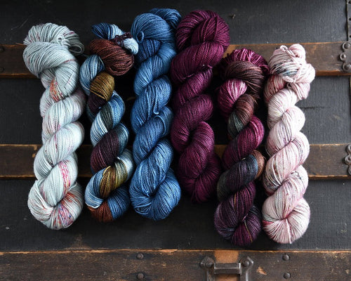 Destination Yarn fingering weight yarn Cakepalooza 2022 FULL SKEIN SET