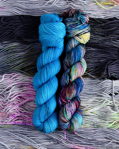 Destination Yarn Yarn Set Electric Blue / Color Run Casapinka for LYS Day 2023