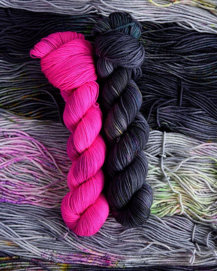 Destination Yarn Yarn Set Electric Pink / Rockstar Casapinka for LYS Day 2023