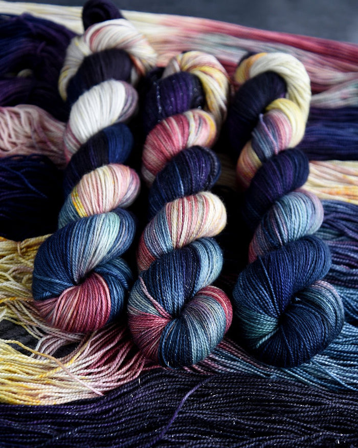 Destination Yarn fingering weight yarn Chicago Cityscape - dyed to order