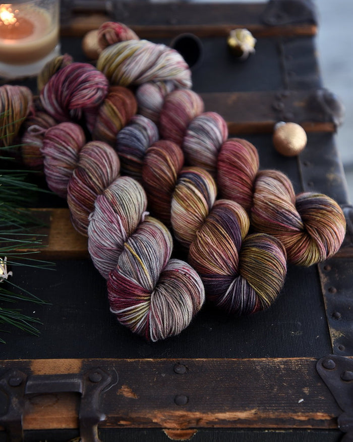 Destination Yarn fingering weight yarn Christmas in London