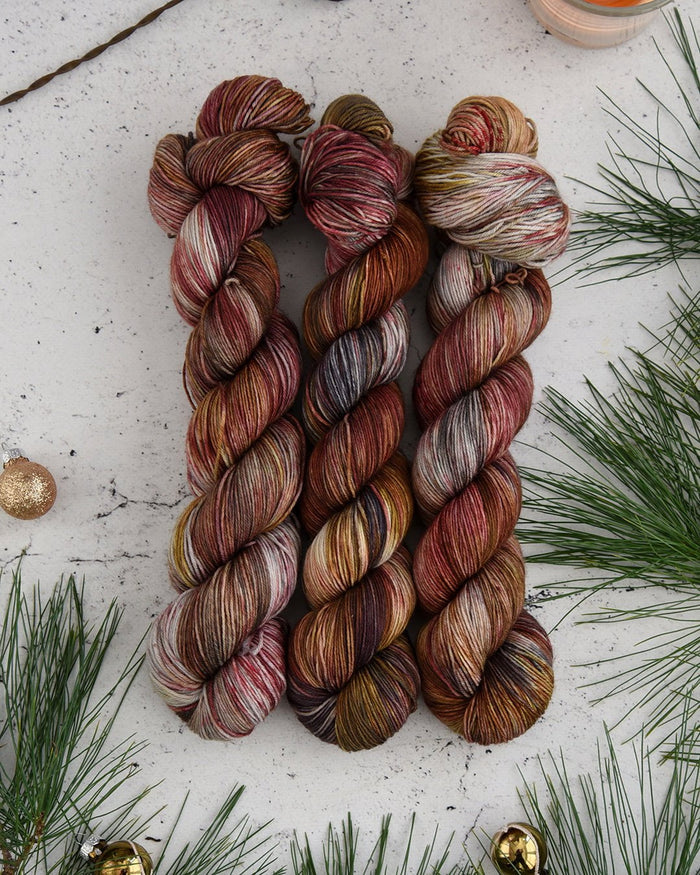 Destination Yarn fingering weight yarn Christmas in London