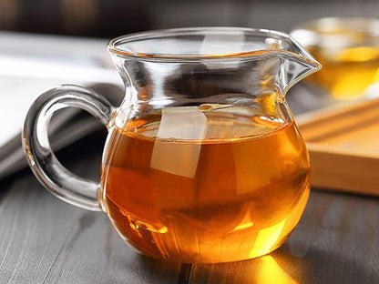 Clear Glass Gong Fu Cha Hai Serving Pitcher 250ml | Yunnan Sourcing Tea Shop