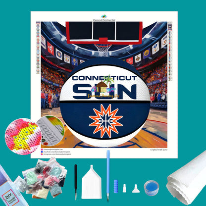 Connecticut Sun WNBA Diamond Painting