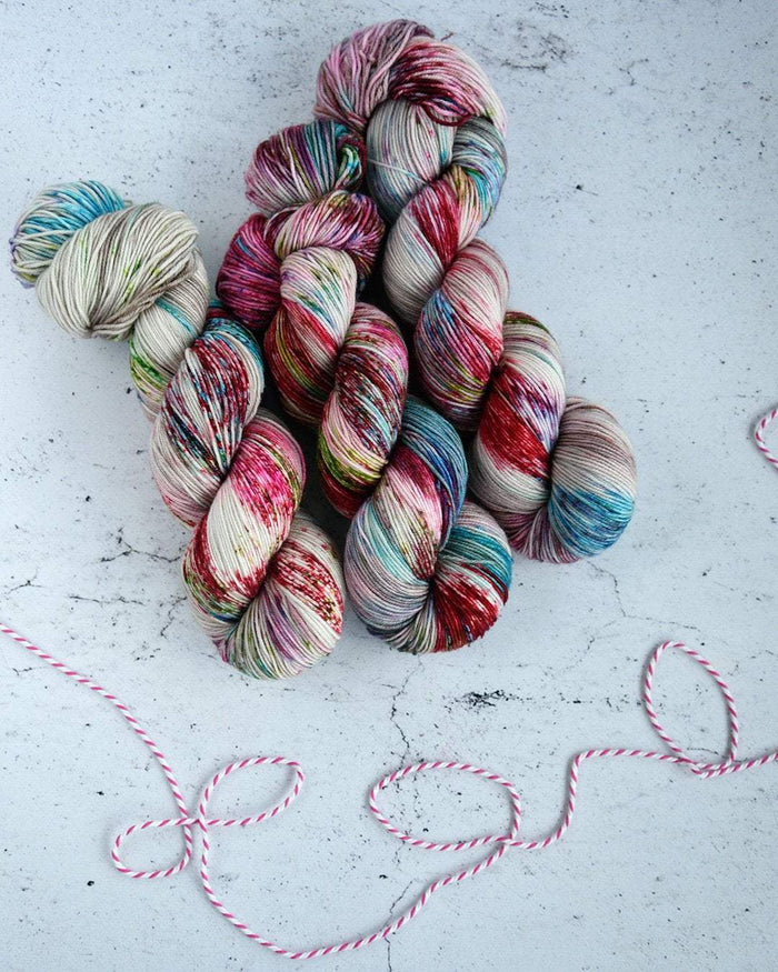 Destination Yarn Preorder County Fair & Barn Red Pair
