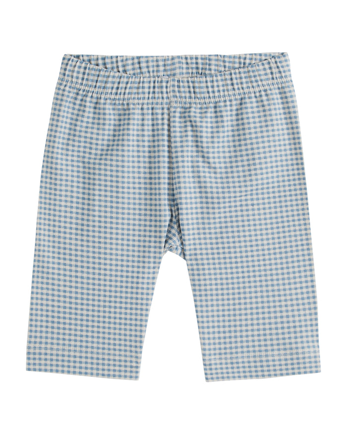 Cycling Shorts in Vichy Blue