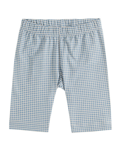 Cycling Shorts in Vichy Blue