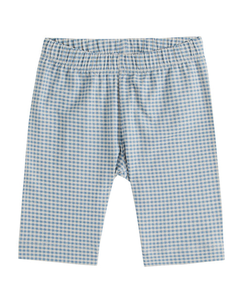Cycling Shorts in Vichy Blue