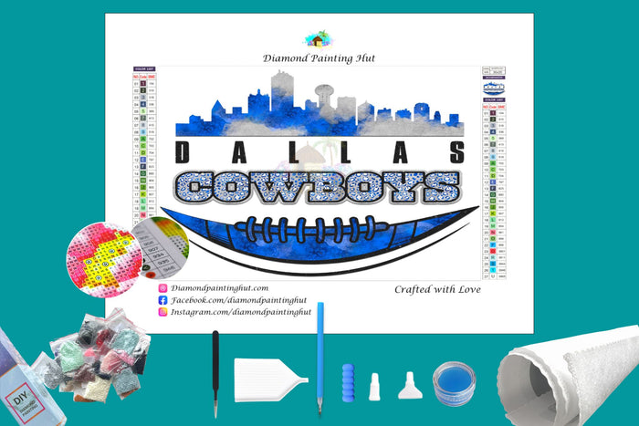 Dallas Cowboys Diamond Painting-Diamond Painting Hut