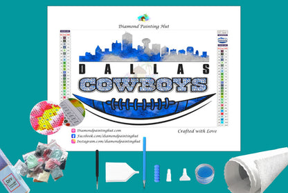 Dallas Cowboys Diamond Painting-Diamond Painting Hut