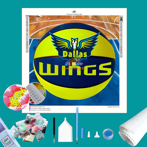 Dallas Wings WNBA Diamond Painting