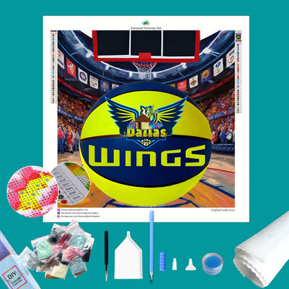 Dallas Wings WNBA Diamond Painting