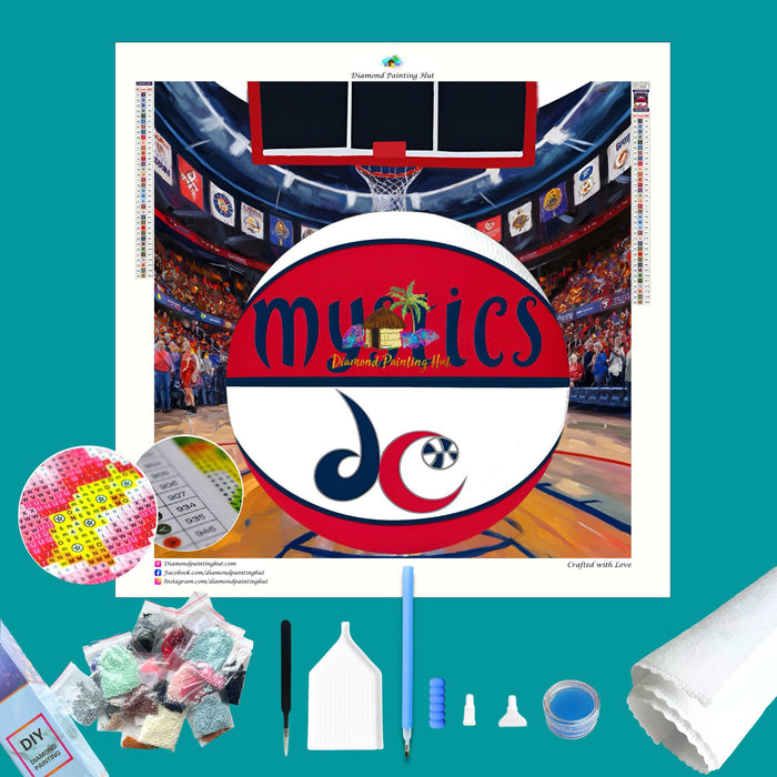 DC Mystics WNBA Diamond Painting