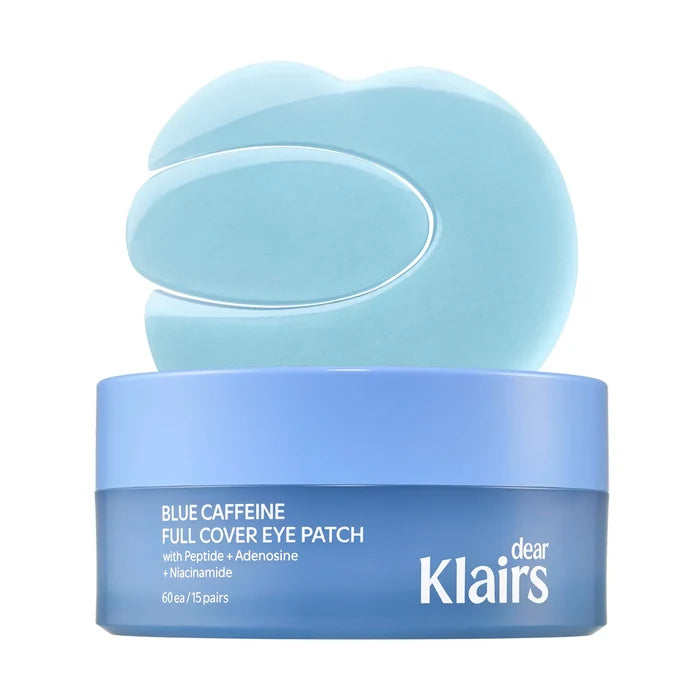 Dear, Klairs - Blue Caffeine Full Cover Eye Patch - 80g/60piezas