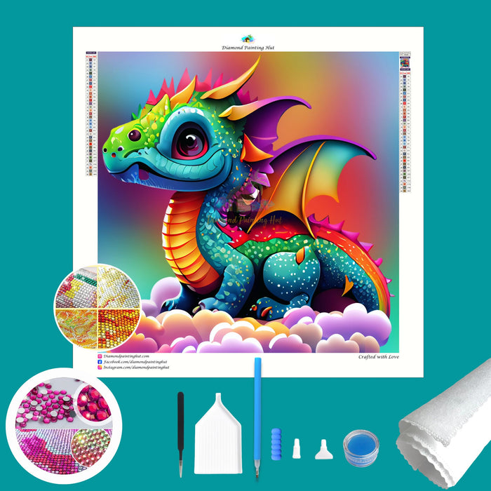 Dino Crystal Diamond Painting