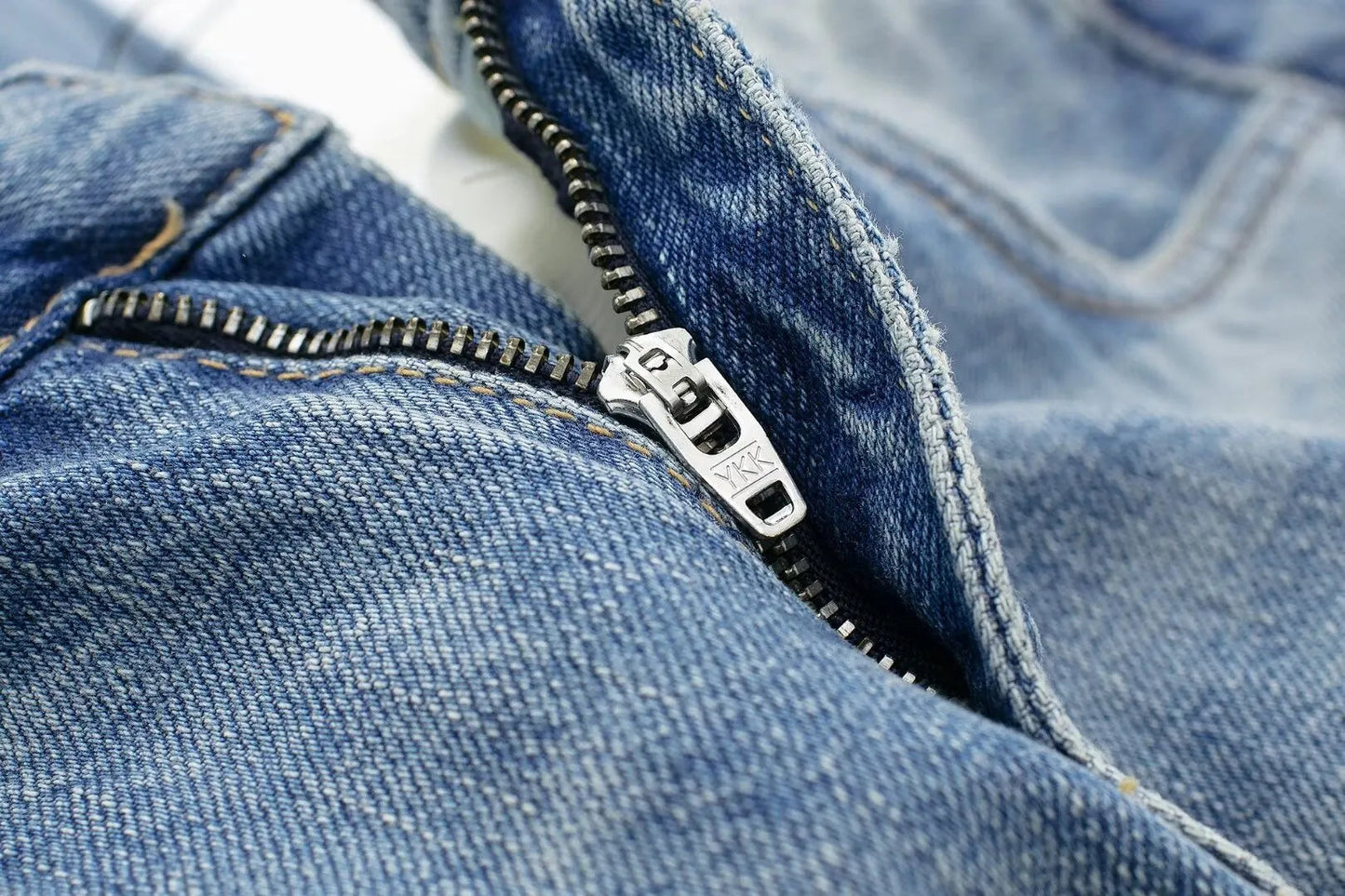 Women's Vintage Mid Waist Straight Leg Jeans with Lace Up Style | Great for All Seasons