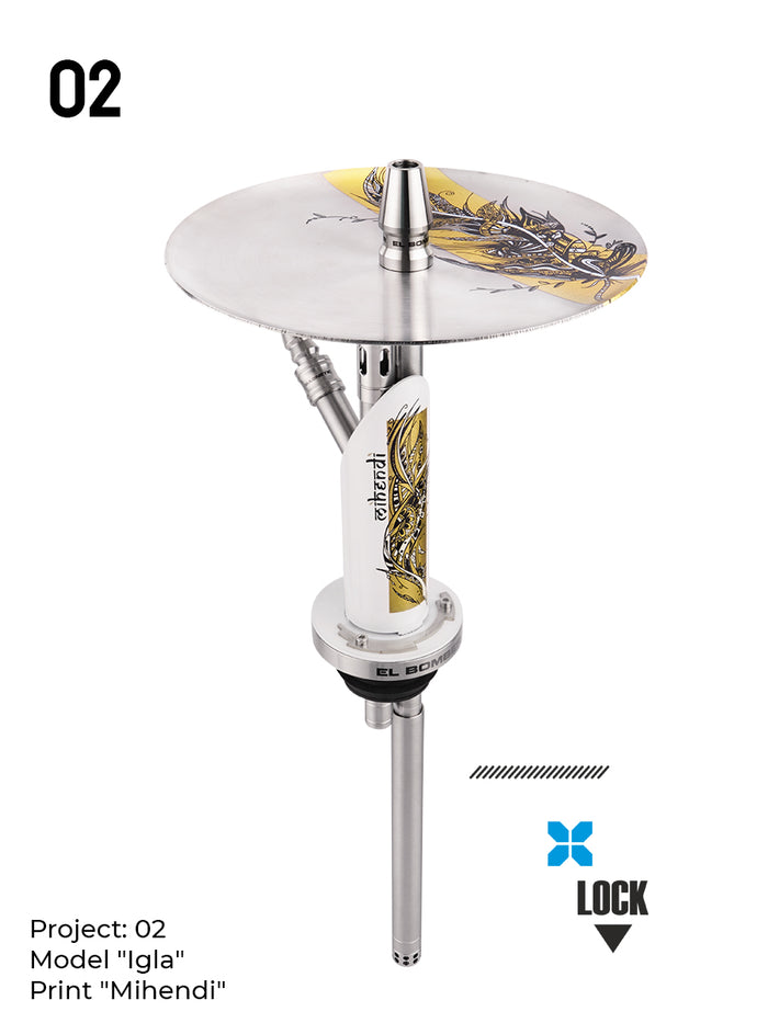 El Bomber Igla Mihendi Hookah -