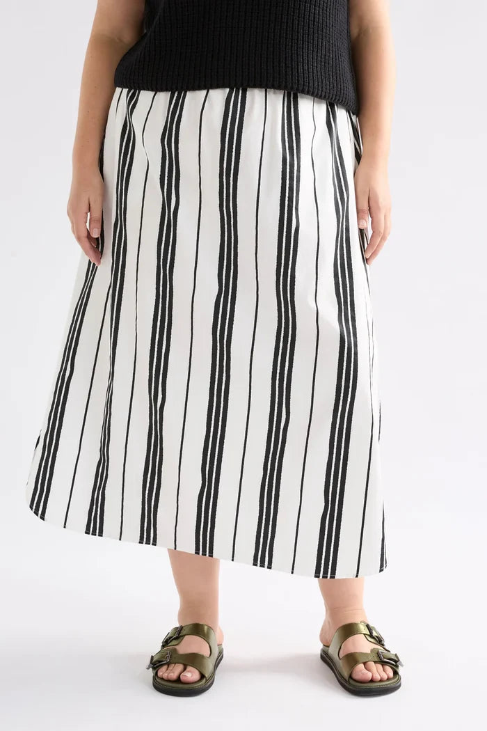 Elk - Fez Skirt - Fez Print White - A1348WS25