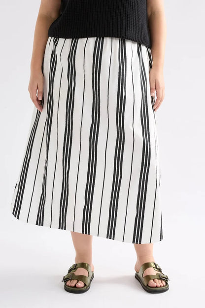 Elk - Fez Skirt - Fez Print White - A1348WS25