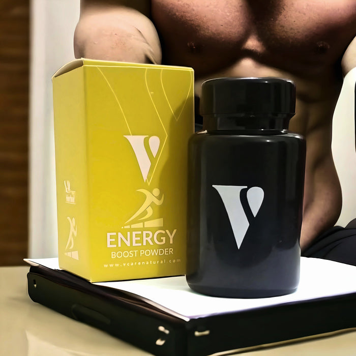 Energy Boost Powder 70GGM Vcare Natural www.vcarenatural.com